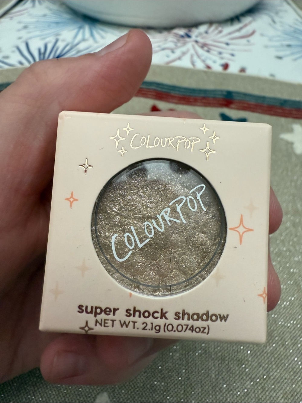 ColourPop Super Shock Shadow- Barely trying